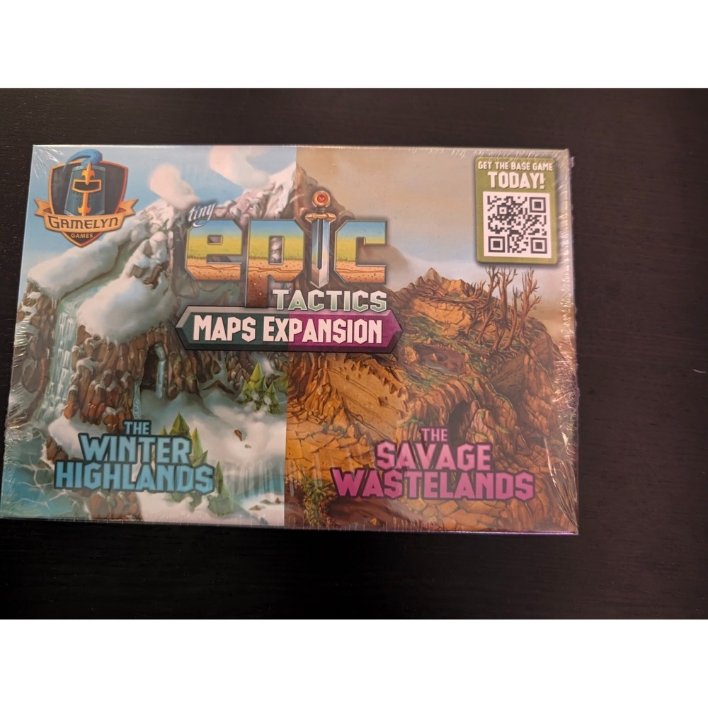 Tiny Epic Tactics Map Pack Expansion Gamelyn Games GLYTETMP Fantasy Board Game